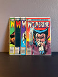 Wolverine Limited Series #1-4 Newsstand
